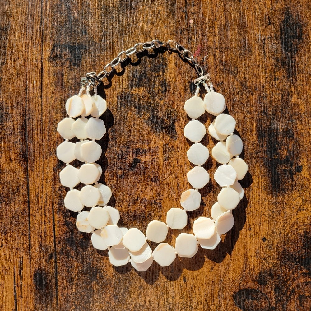 Antique Shell Necklace